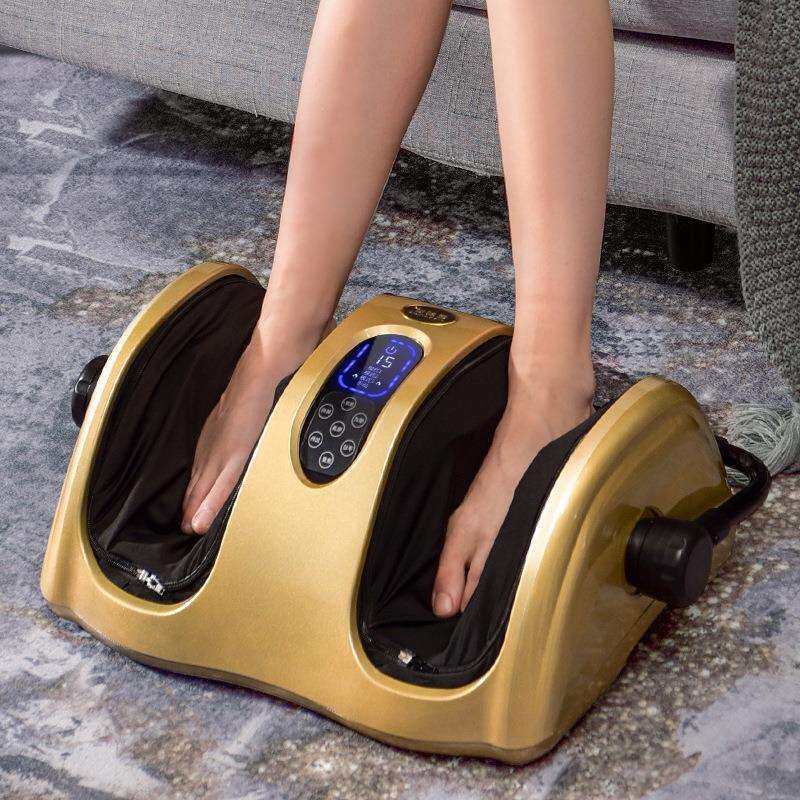 全自动足疗机腿部按摩器小腿脚部脚底老人家用穴位揉捏足底按脚器