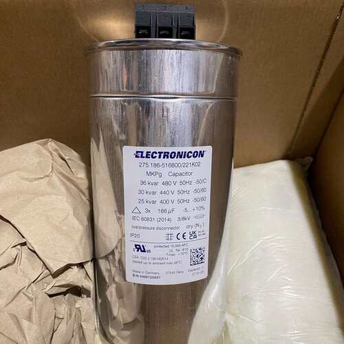 进口德国 3x166uF ELECTRONICON 275.186-516600/221K02