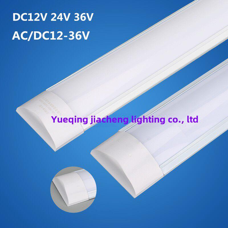 DC12V24V36V低压直流日光灯led三防灯净化灯低压灯管一体化支架灯