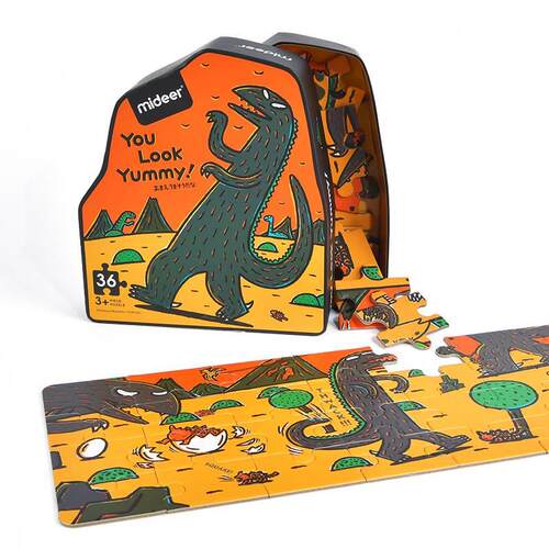 Mideer Discovery Art You Look Yummy 36 PCS Puzzle Game Child