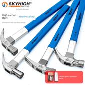 澳大利亚新工具羊角锤直拉纤维柄橡胶防滑高碳钢钉锤澳大利亚新锤