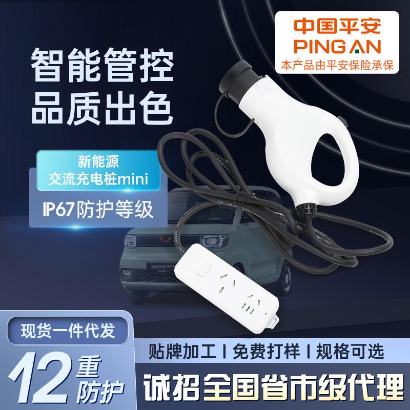 新能源电动汽车外放电枪放电排插应急户外交流便携式取电放电枪