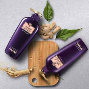 f沪美生姜洗发水丝柔顺滑发膜香氛沐浴露洗护套装深层清洁持久留