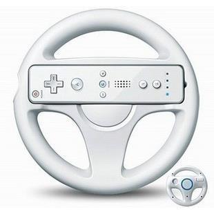 WII游戏机马力奥赛车方向盘Wii直手柄方向盘架右手柄遥控器托架
