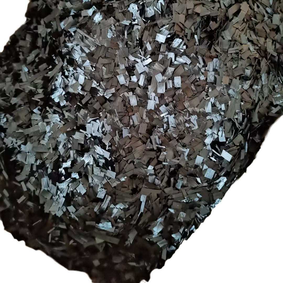 厂家批发供应国产短切碳纤维 碳纤维短切涂料碳纤维塑料添加纤维