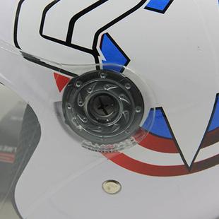 电动摩托车儿童头盔镜片安全帽防雾风镜半盔冬天季面罩通用