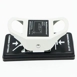 厂家直销证卡打孔器PVC打孔机倒角R5扁孔3 13MM双用倒角器