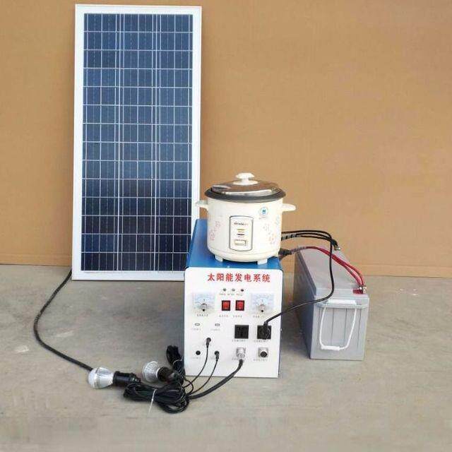 太阳能发电系统家用全套光伏发电板家用设备供电一体机600-3000W