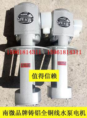 南京南微电机 磨床 水泵 AB 25 50 100 油泵三相电泵机床冷却泵