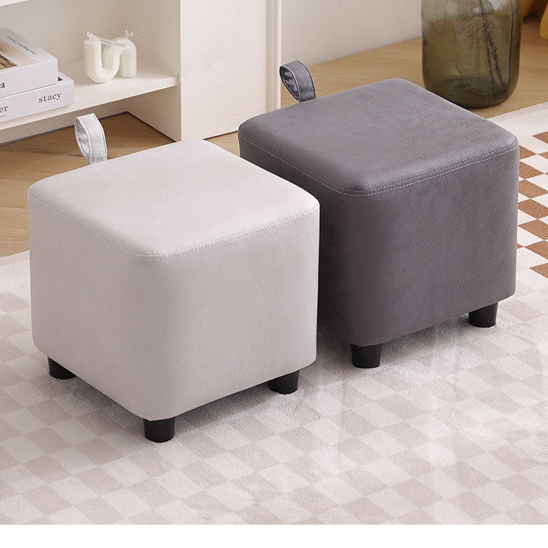 科技布小凳子矮凳客厅小板凳用茶几凳沙发脚踏凳简约门口换鞋凳,住宅家具,矮凳,淘宝优惠券,粉丝福利购,淘宝优惠卷