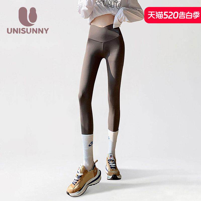 unisunny孕妇内搭裤春夏外穿鲨鱼裤低腰时尚薄款孕期大尺码瑜珈裤