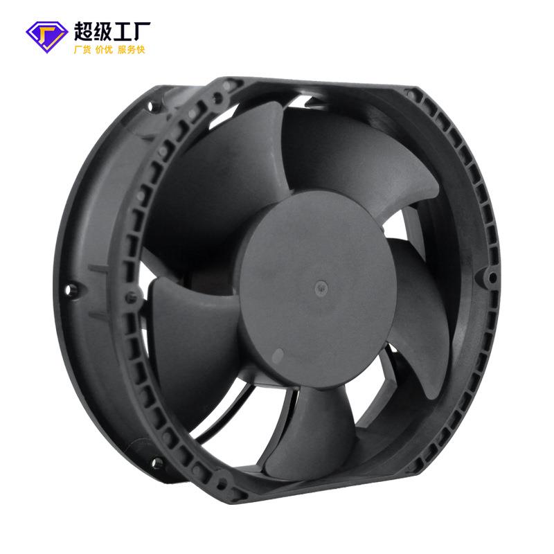 滚珠IP68灌胶防水空气净化器加湿器DC24V直流17251散热风扇