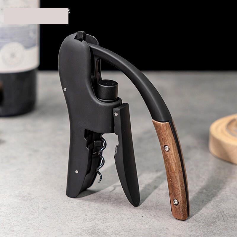 鹅头红酒开 瓶器酒起子木柄葡萄酒开 瓶器酒具兔型启瓶器家用