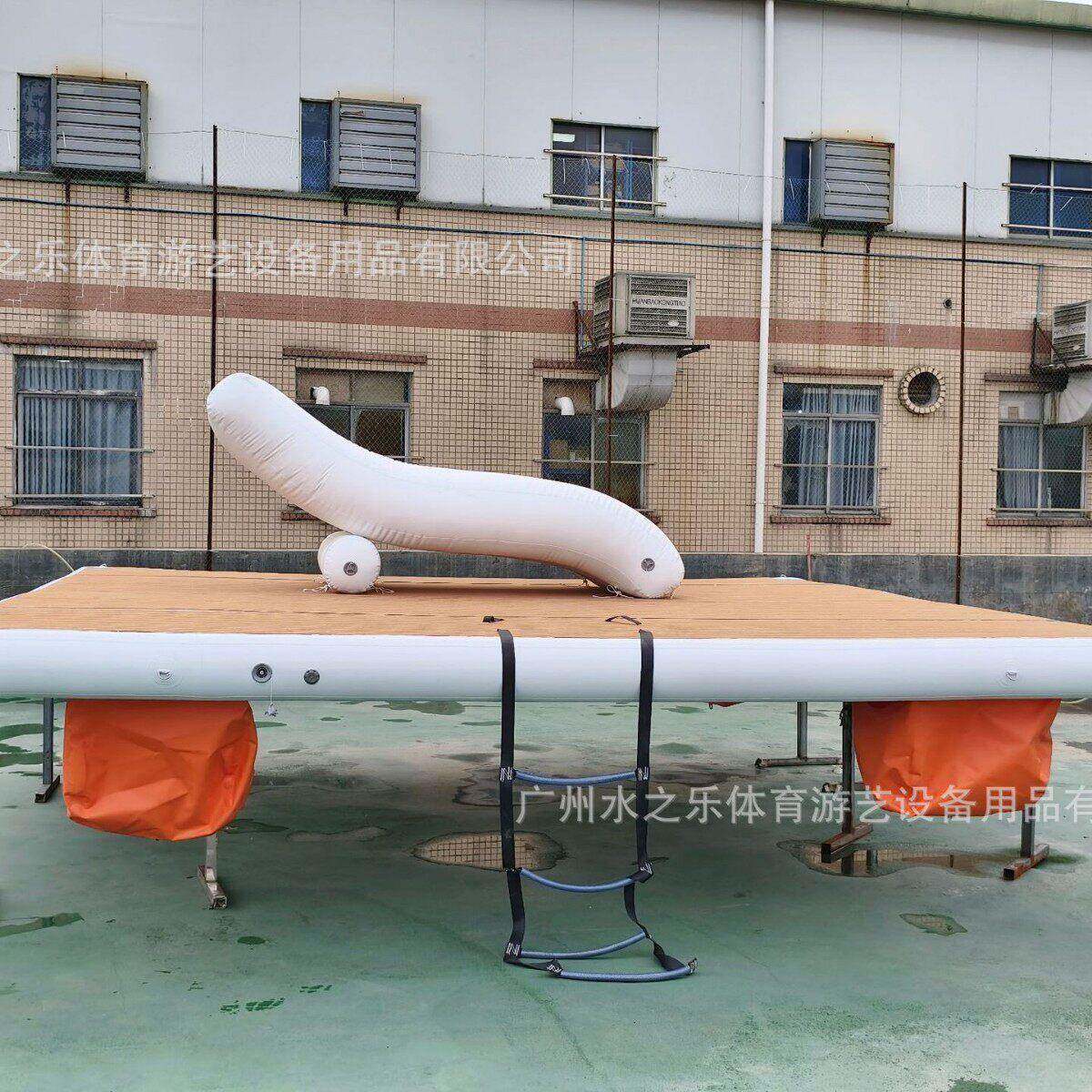 跨境水上床钓鱼浮台浮排游艇浮台水上休息台水上浮台