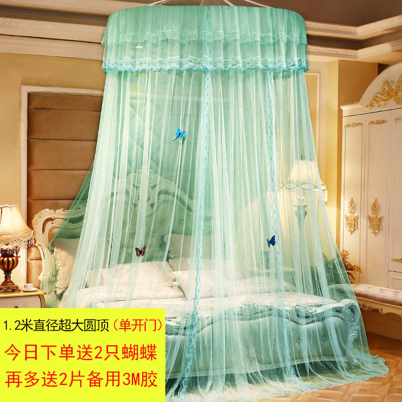 免大圆安装加密td61吊挂圆加落地式吸床顶大新家用顶吊顶蚊帐打孔