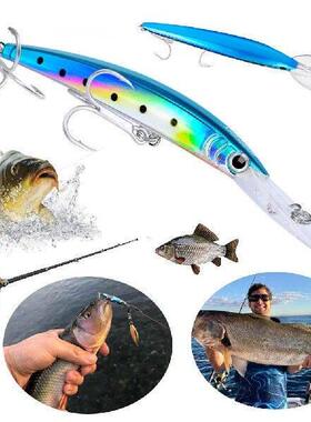 17cm 27g Fishing Lures with Hooks Fishing Bait Minnow