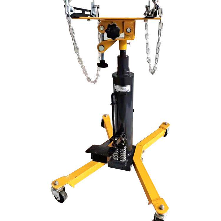 双泵高位运输机汽车维修工具/液压式变速箱提升运输器