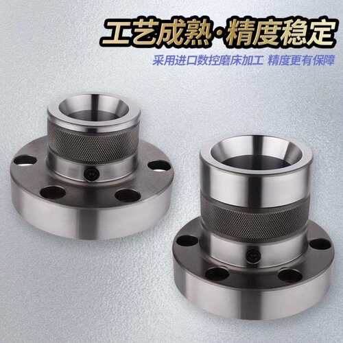 数控车床夹头座 加长筒夹座后拉轴头640主轴头A2-5 A2-6法兰