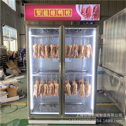 大型晾鸭柜 晾胚柜 烧鹅烤鸭风干柜保鲜烧腊晾鸭胚风干机现货直供