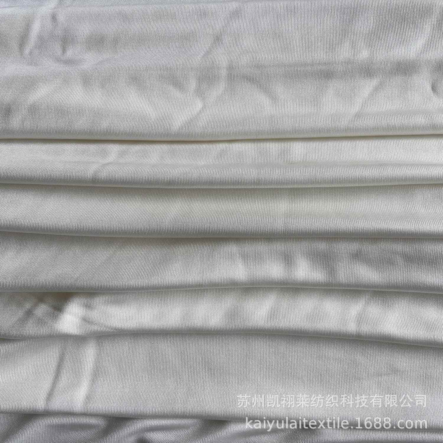 厂优惠现货真丝KYL-2311针织面料桑蚕面丝圆机1家0GM5S双平纹汗布