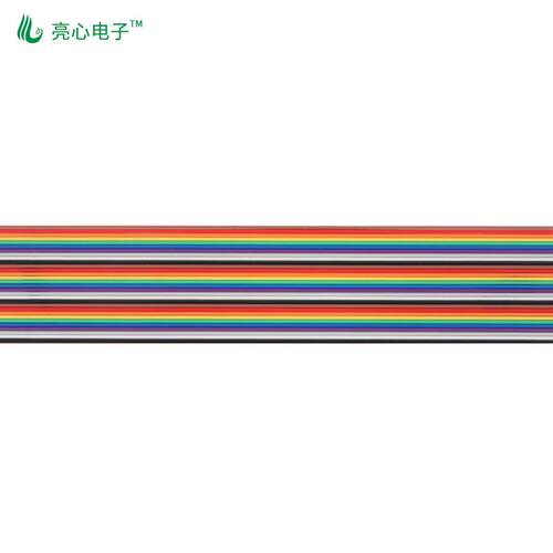 厂家2651彩PVCJIL彩排色排线2-64P排线PH.线27彩虹1排线28AWG