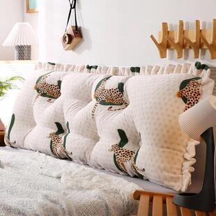 床上头床头沙靠垫发大靠背家用双人12760长床软加包靠枕榻榻米护