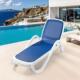 厂家户外躺椅泳池海闲边别墅躺床阳酒 店台休闲椅躺长椅休沙滩椅