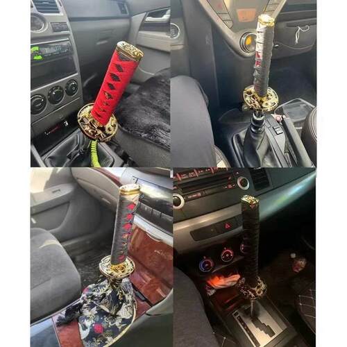 汽车改装武士排挡头通用个性排挡头档把头15CM/25CM 短款换挡杆