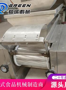 烤制鸭皮机烤鸭面皮生产线511烤鸭面设备荷叶生饼面加皮工产线厂