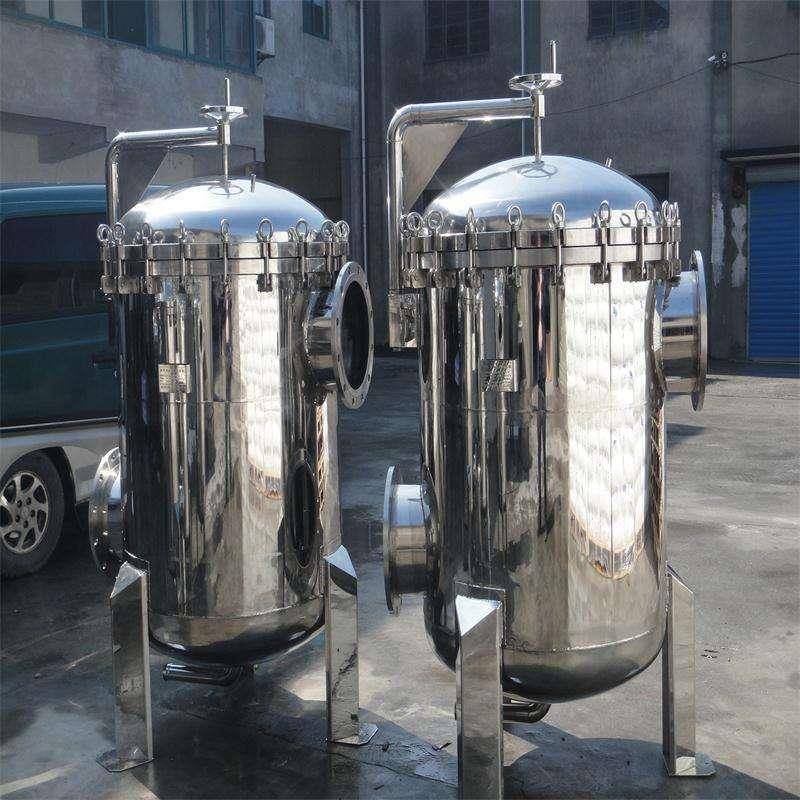 摇臂多袋式过滤器 大口径袋式过滤器 冷凝水回收袋式过滤器