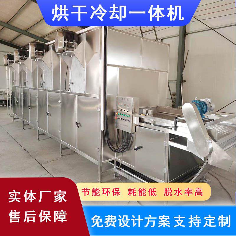 大型商用中草药烘干设备不锈钢连续式干燥机网带式魔芋片烘干机
