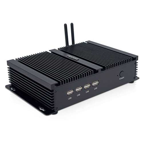 迷你电脑工控机i5-3317U双网无风扇软路由mini云主机瘦客户minipc
