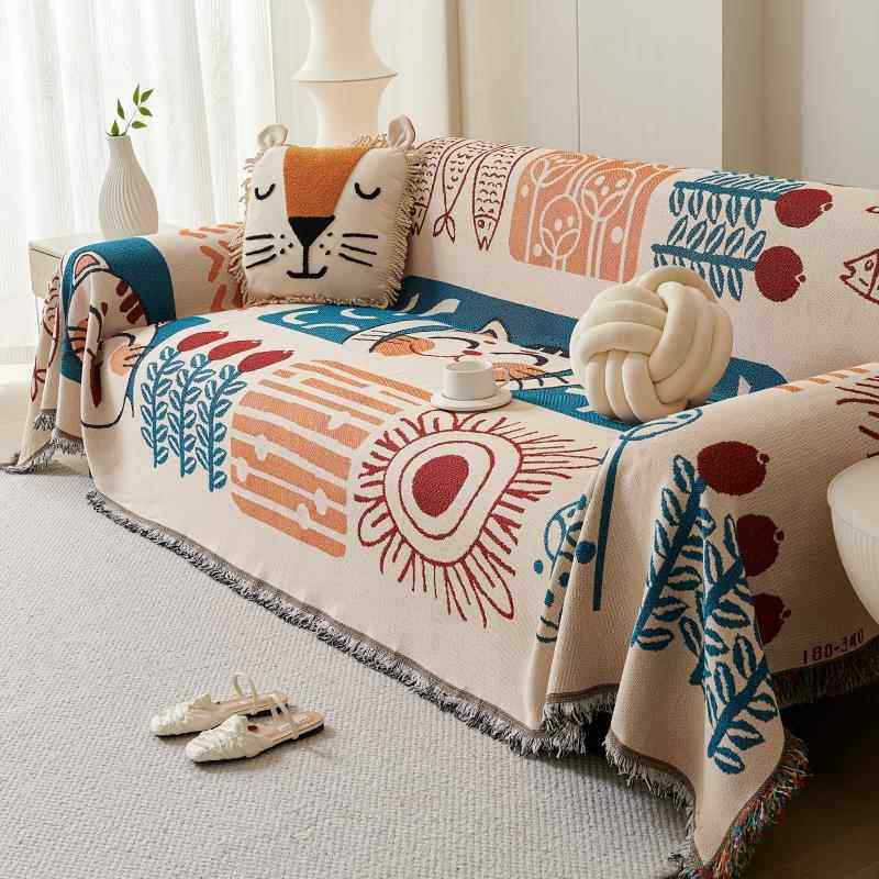 氛围感沙发垫三位一贵妃全套沙发盖巾四季通用防猫抓盖布垫桌布防,居家布艺,沙发垫,淘宝优惠券,粉丝福利购,淘宝优惠卷