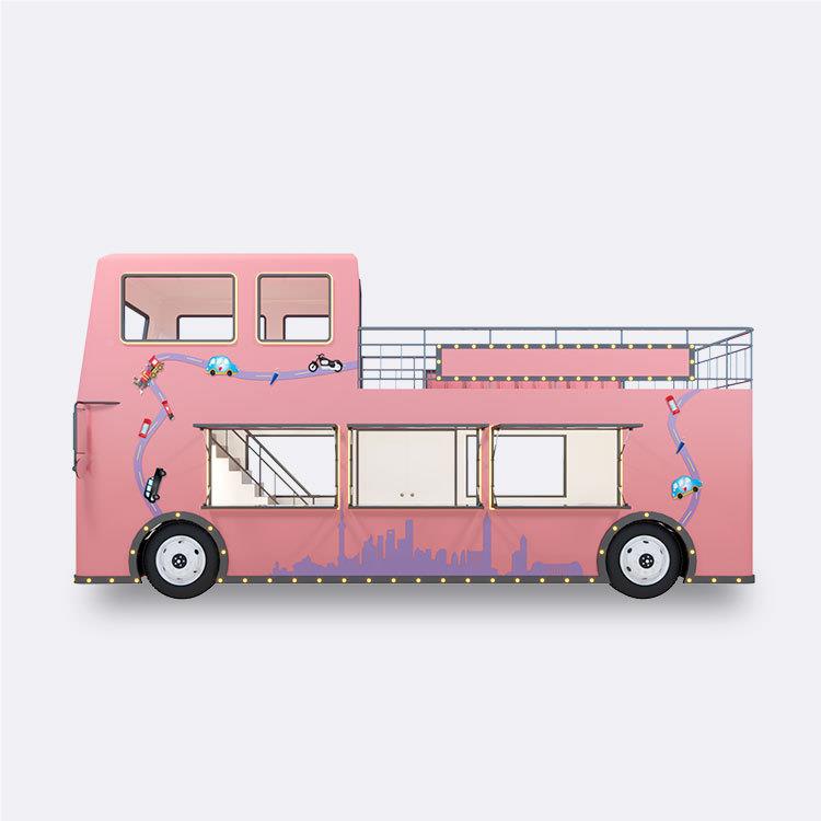 移动餐车多功小吃双车美食街奶茶士流动摆摊车能户外层巴售货车