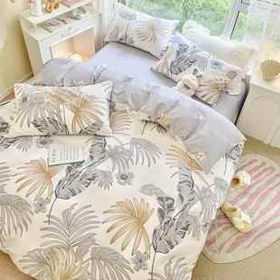 被套单件纯棉全棉单双人秋冬1米5宿舍150x200x230加厚磨毛180被罩