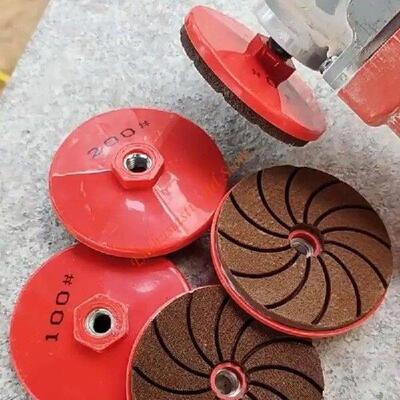 Carborundum Polishing Pads Backer Pad for 100 Type Grinder