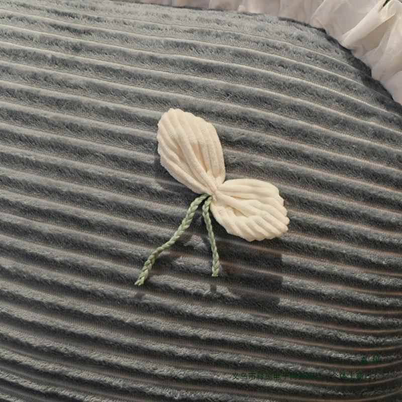 新款魔床法绒床上头靠垫韩版公主米靠枕榻榻靠枕背可拆F96TSH5J洗