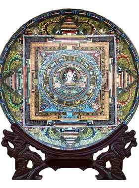 器景德镇陶瓷饰卡盘子装品摆件家居饰品博古架tk工艺品唐复古艺术