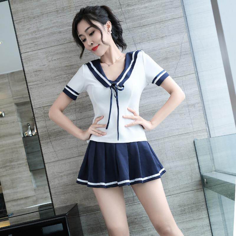 桑拿按摩摆裙学院风足浴工作服技师工衣沐足性感公主制服套装