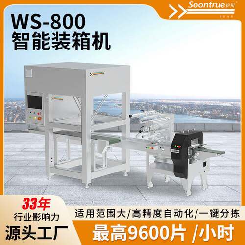 WS-800智能装箱松川机器人分拣工作站食品日化五金自动化包装设备