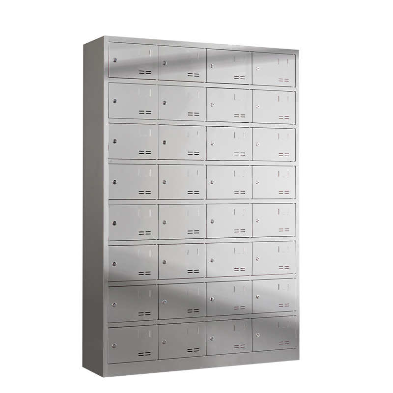 不锈钢碗柜学校员工食堂餐盘储存柜医院职工多格碗筷餐盒餐具柜