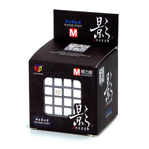 【奇艺魔方格 影六阶M二代】磁力6阶v2魔方比赛竞速魔方专用魔方