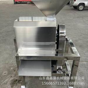 黄皮果去核打浆机柠檬金桔对辊榨汁机西红柿猕猴桃去皮打浆设备