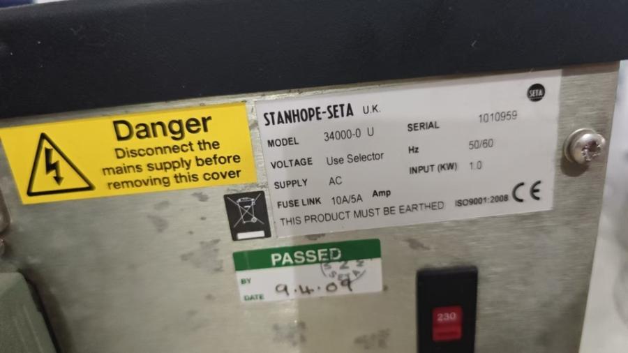 10月27日杭州处置【英国Stanhope-Seta进口，(开口闪电仪)化验室物品】（可代发物流）网络拍卖公告