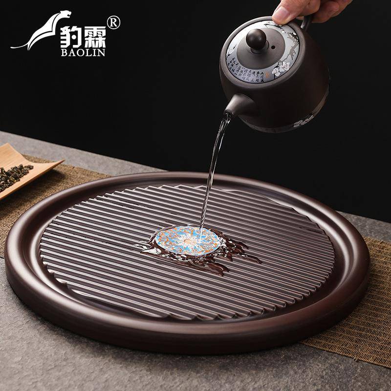 电木茶盘长条形窗台款简约泡茶台德化电木茶海家用小干泡茶台