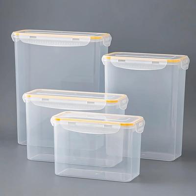 高身加厚密封罐食品级PP防潮防虫零食五谷杂粮面 面条厨房收纳保