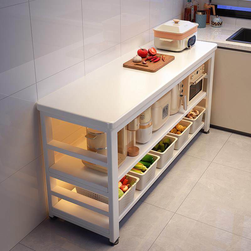 厨房置物架延长台面切菜工作台落地多层收纳微波炉多功能货架淘,厨房/烹饪用具,厨房置物架/置物柜/角架,淘宝优惠券,粉丝福利购,淘宝优惠卷