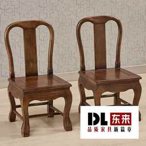 实木小椅子靠背椅儿童矮墩小板凳红木婚庆椅家用客厅茶几凳子孙凳