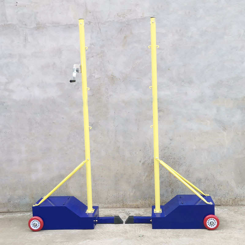 网架羽毛户外便携式柱子室内球网柱移动式专用羽毛球空箱羽毛球架