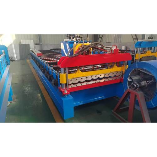 彩钢屋顶冷弯成型机 roof panel rolling forming machine